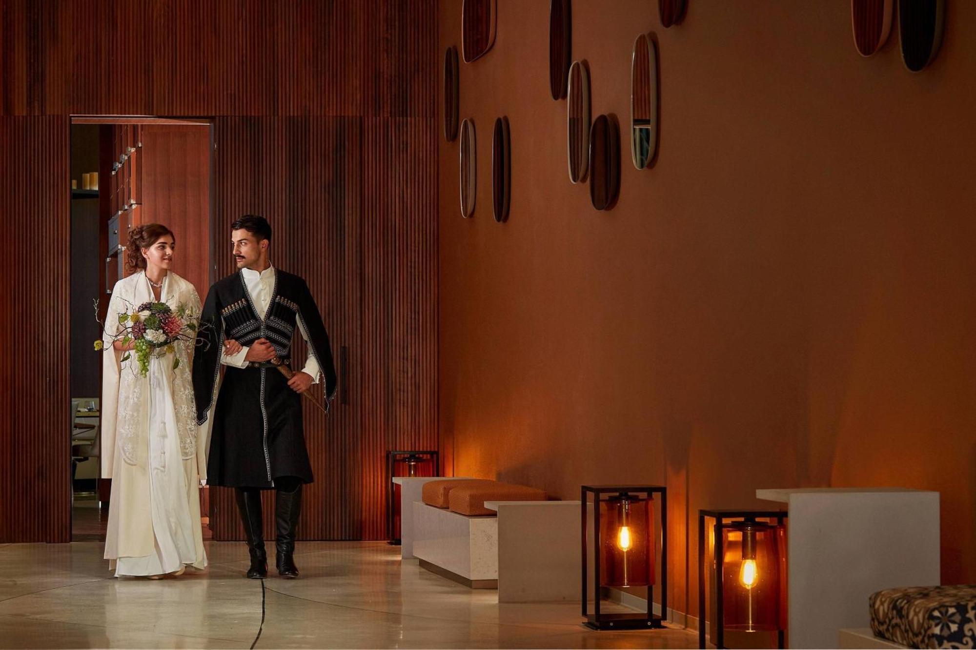 Paragraph Resort & Spa Shekvetili, Autograph Collection Eksteriør bilde Greek Orthodox wedding